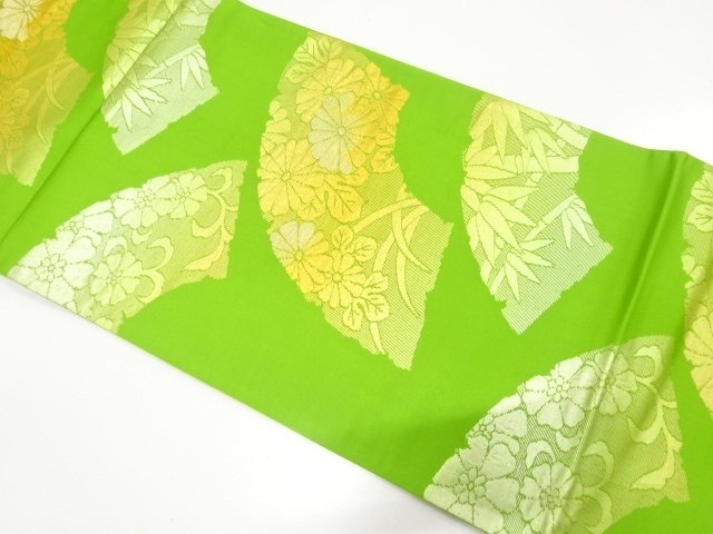 JAPANESE FUKURO OBI / WOVEN KIKU